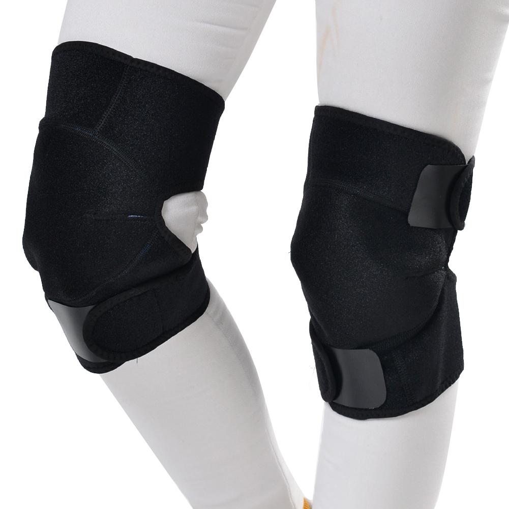 Self Heating Warm Keeping Kneepad Magnet Therapy Hot Compress Knee Brace SupportAverage Size
