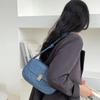 Niche Design High-end Clamshell Shoulder Armpit Bag Women's Fashion Commuter Versatile Saddle Bag