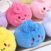 Soft Bun Squishy Plush Toy Keychain for Relaxing Stress Relief and Enjoyment