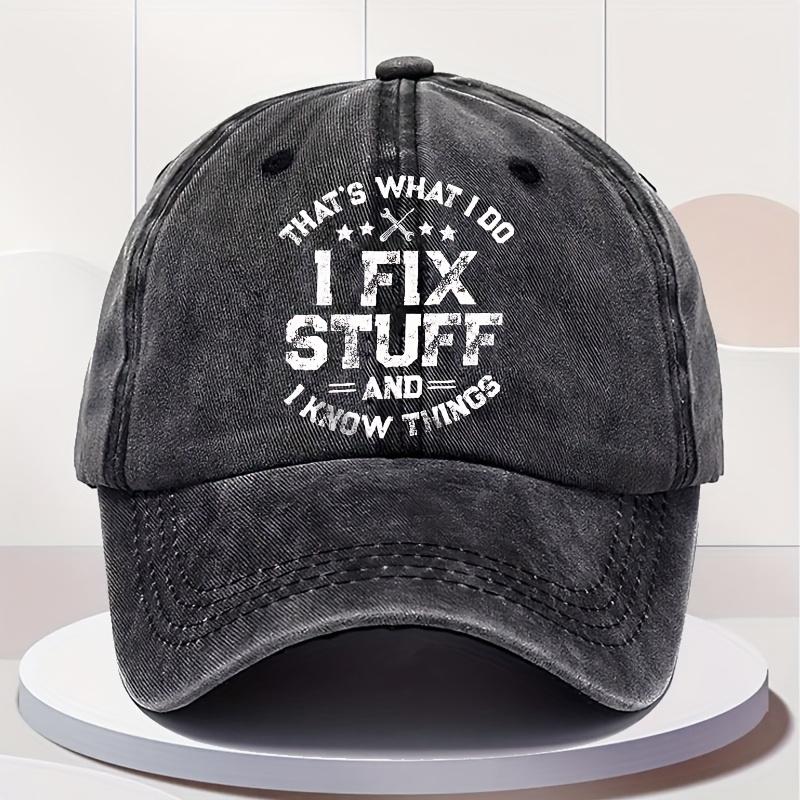 

Printed Cap Mens Vintage Washed Sun Hat Multiple Colors Available Fashionable Vintage Style Suitable for Outdoor Use One Size