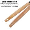 Conjunto de 12 Utensílios de Cozinha com Cabo de Madeira, Silicone Resistente ao Calor, Anti-riscos e Livre de BPA