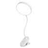 1PC 360° Rotating Flexible Hose LED Desk Lamp USB Clip-on Lamp 3 Dimming Modes Touch Stepless Dimming LED Desk Lamp