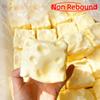 Super Soft Cheese Squeezed Cube 6/7cm Cheese Stress Ball Giant Cheese Squeeze Toy  Stress Relief