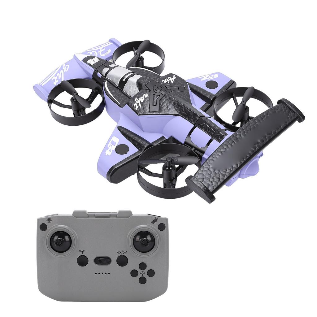 2 In 1 Flying Car Stunt Drone RC Quadcopter Flying Car Toy 2.4Ghz Remote Control Stunt Car Birthday Gift Dual Land Air