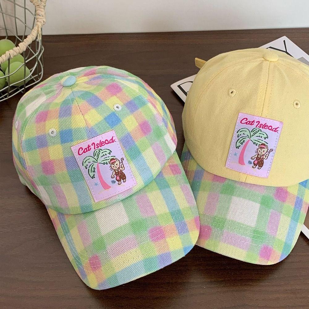 Spring Summer Baseball Hat Embroidery Snapback Cap Trendy Peaked Cap Women