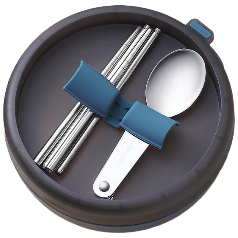 Ward Baihui 304 Stainless Steel Portable Kids Bowl & Utensil Set