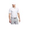 Adidas Sport Casual Fashion Golf Polo Shirt Men Tops White CY5405