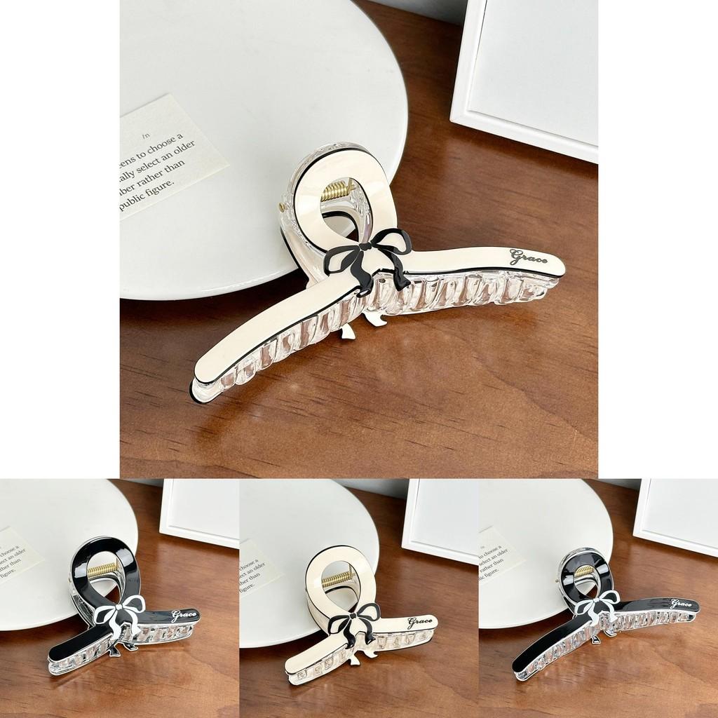 Elegante Haarspange mit Schleife im koreanischen Stil mit hochwertiger Haptik für stilvolle Damen-Accessoires