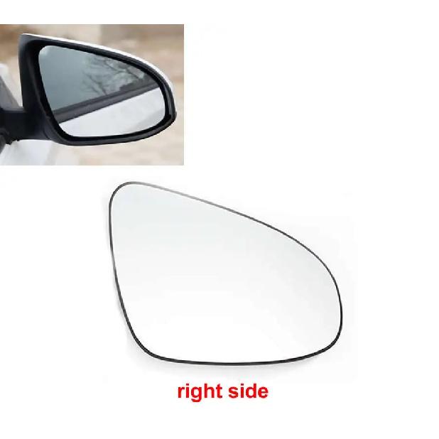 For Toyota Yaris L 2014- Car Accessories Rearview Mirror Lenses Exterior Side Reflective Glass Lens Without Heating 1PCS