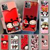 Cute Cartoon Pucca Garu Phone Case Cover for iPhone 11 12 13 Mini 14 15 Plus 16 Pro Max 17 Air 7 8 + SE Art Customized Fundas 11