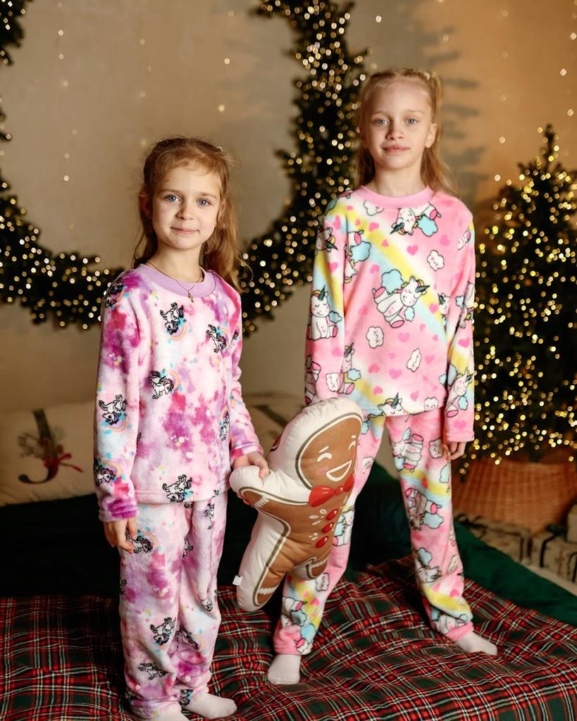 Girls’ Thermal Pajamas – Winter Comfort & Style, Winter 6079-035-5-1 HC