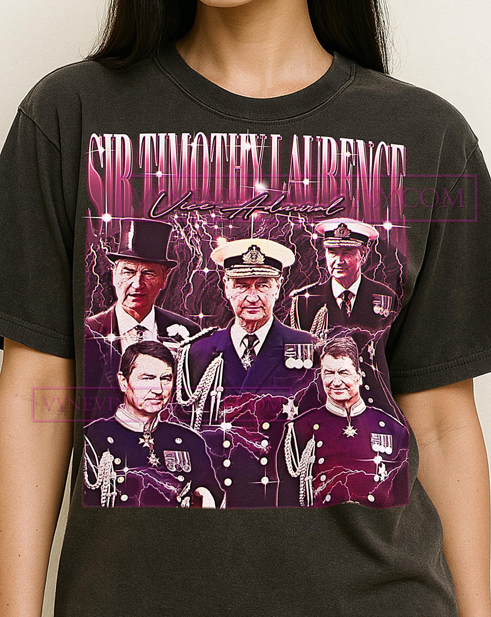 SIR TIMOTHY LAURENCE T-Shirt, Vintage Royalty Public Figure Star Celebrity Performer Tee, 90s Retro Throwback, Sir Timothy Laurence Sweater S