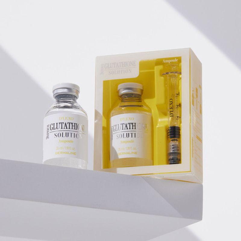 DERMALINE Direxo Тонизирующий раствор с глутатионом Ампула 35мл Direxo Glutathione Toning Solution Ampoule 35ml