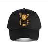 Gold Plated Ornate Monstrance For Church Ceremony Baseball Cap Fashion Unisex Sunhat Womens Outdoor Sports