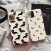 Cartoons Dachshund Bulldog Phone Case for iPhone 16 15 14 13 12 11 Pro Max Mini SE 7 8 Plus Soft Cover Cute Dog Fundas Coque