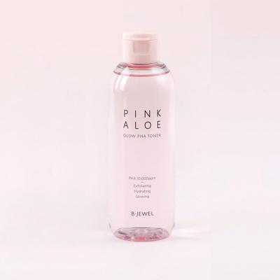 B:jewel Pink Aloe Organic Hypoallergenic Glow Paha Exfoliation Skin Toner 200ml