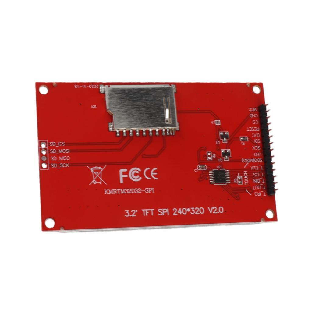 3.2 Inch 240*320 LCD Display Module with Memory Card Cage ( with Touch Function)