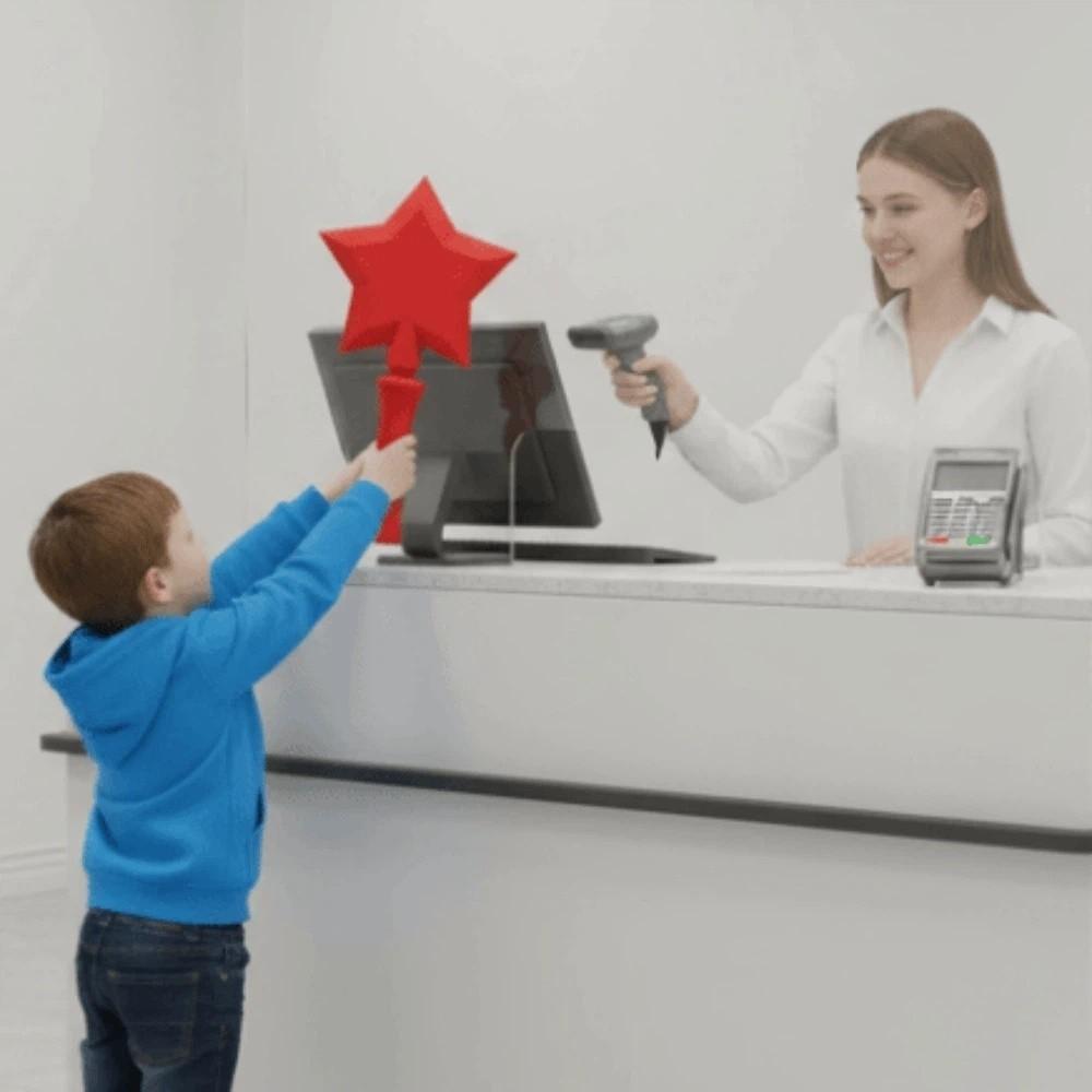 Creative 3D Printed Wand Tap To Pay Portable Detachable Contactless Payment Sleeve Cute Funny Fixed Credit Card Holder