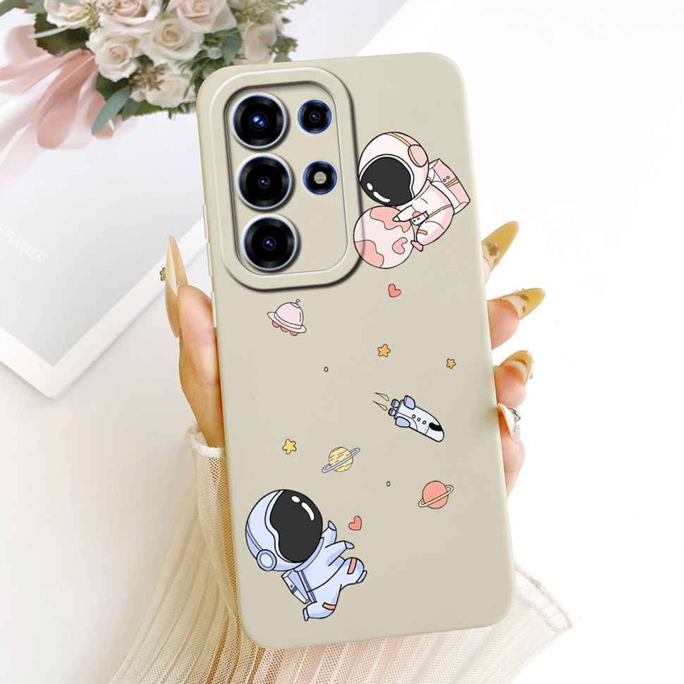 For Itel S26 Ultra Case Floral Silicone Soft Casing New Shockproof Back Cover For Itel S26 Ultra / Super 26 Ultra / S688LN Cover