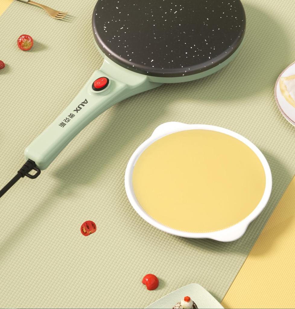 AUX Crepe and Spring Roll Maker - Pancake & Dough Cake Pan