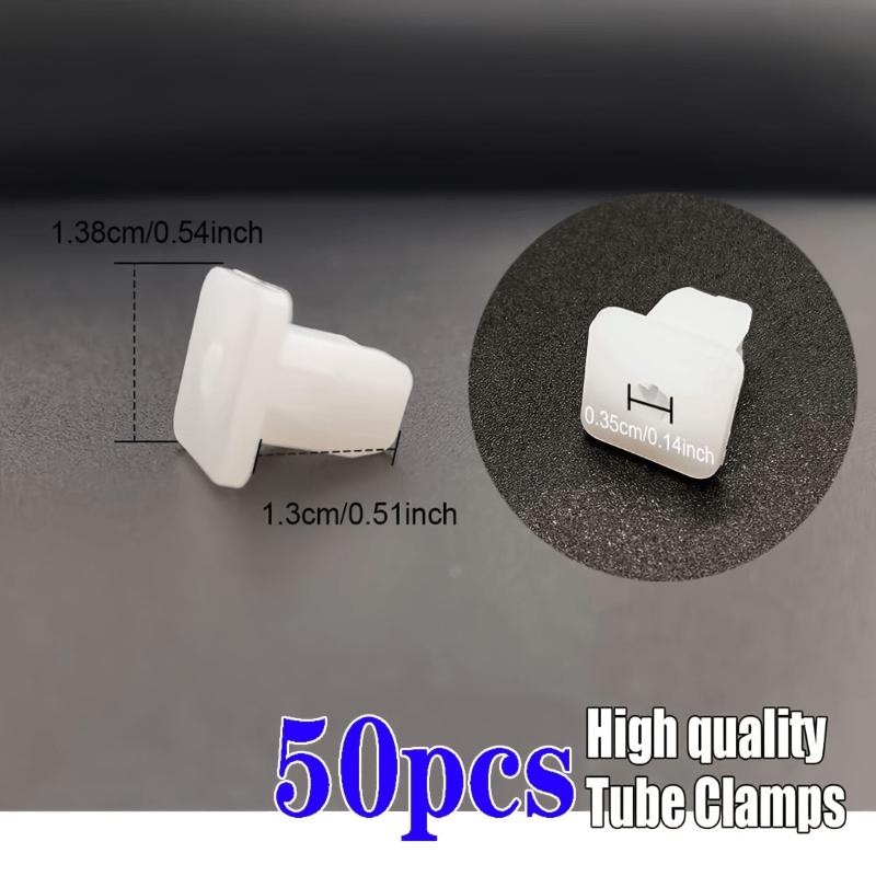 50 Pieces of Car Bumper Fixing Clips, Car Mudguard Pad Fasteners, Car Plastic Rivet Fasteners Push Fasteners