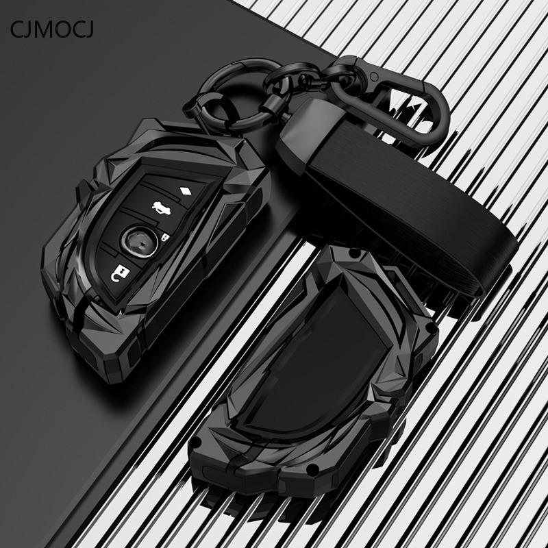 Premium Key Fob Cover For Bmw X1/3 Series/X3/5/X5/6 Series Gt – Luxury Protective Case Keybag Keychain