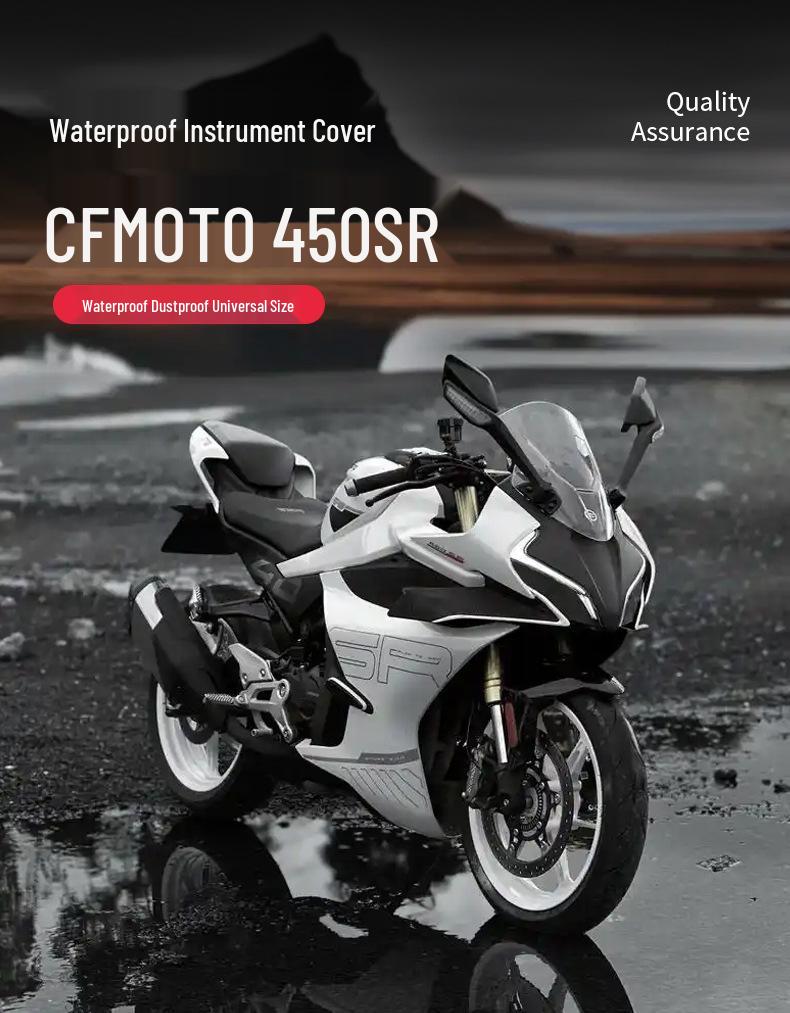 CFMOTO 450SR Dashboard Cover: Waterproof, Scratch-Resistant, Dustproof, Decorative Accessory