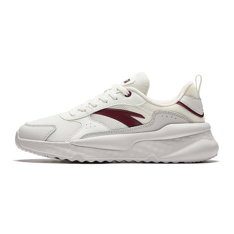 

Anta Unrestrained Series Удобные амортизирующие нескользящие износостойкие низкие повседневные туфли женские кроссовки белые серые красные 922448816-3 36