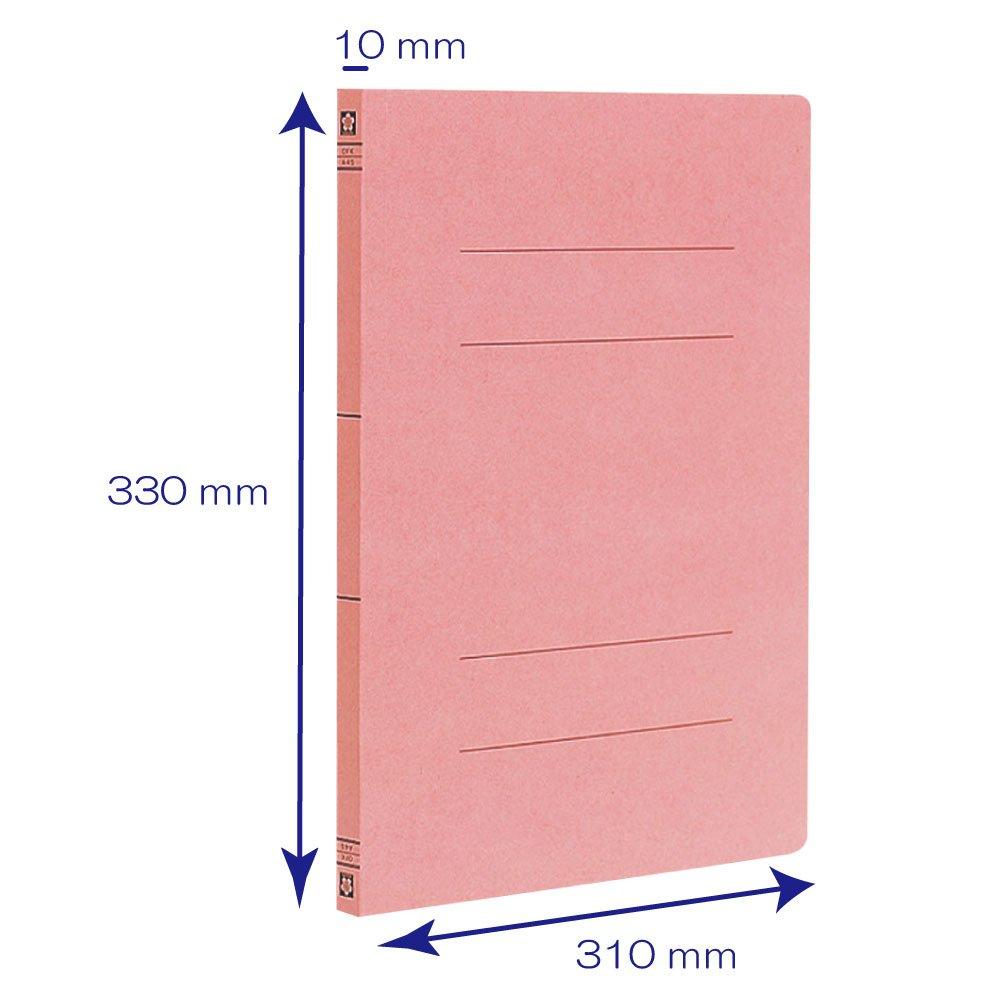 Sakura A4S Flachmappe 10 Stück Cray-Pas OFK-A4S#20(10) Rosa,