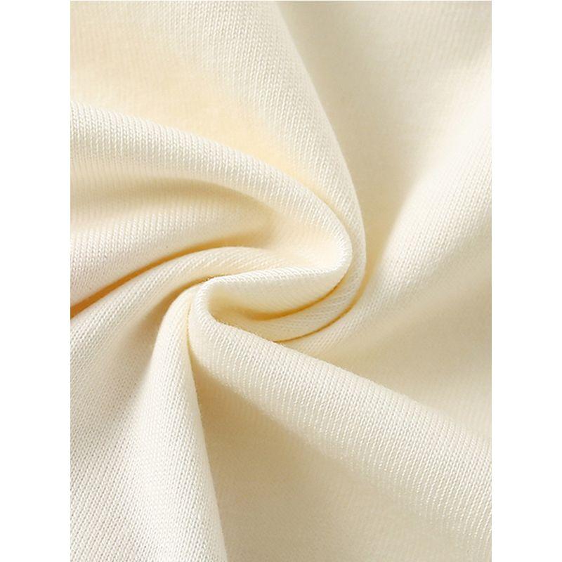 Girl White Small Flower Short Sleeve T-shirt Baby 100% Cotton Coat Children's Summer Clothing Children Base T-shirt Half Sleeve 0-8