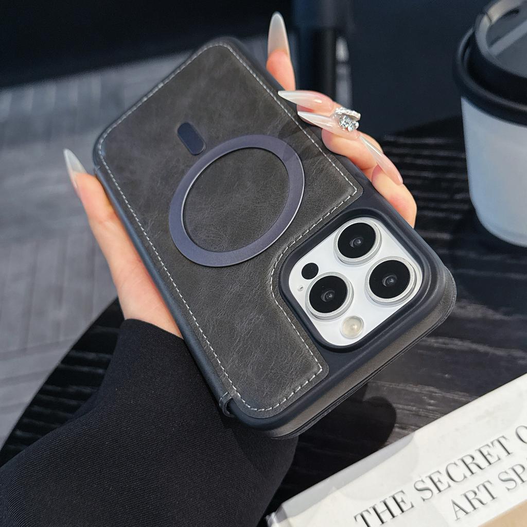 Nowe etui na telefon z wkładaną kartą dla IPhone 16e dla Apple 15 Promax Shield Magnetyczny składany skórzany pokrowiec