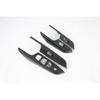 For Nissan Navara D23 Frontier NP300 2017- Carbon Fiber Style Door Window Armrest Cover Switch Panel Trim Molding Garnish