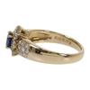 no brand  #11.5(JP Size) ring blue/gold K18 yellow gold Women