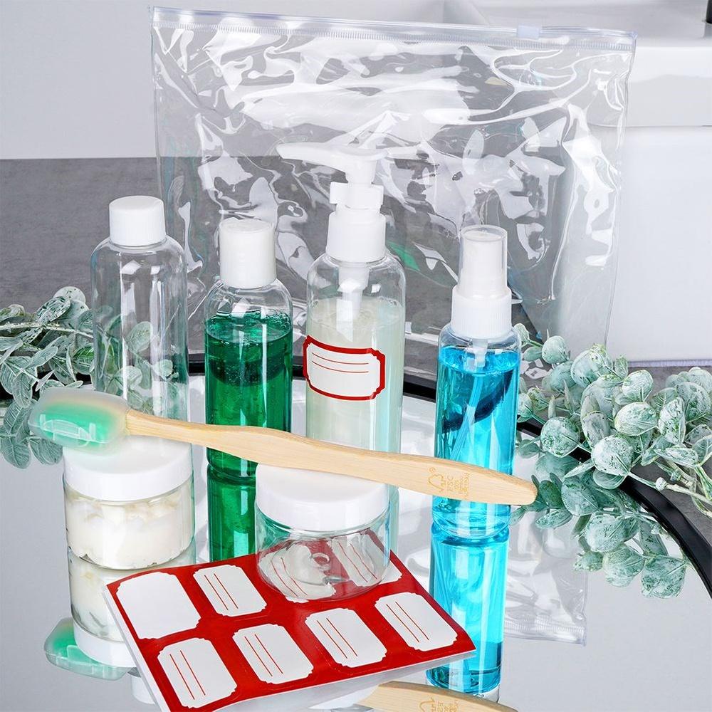 Travel Containers Bottles Cosmetics Vacations for Airplane Luggage Cosmetic Bag