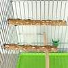 Papageienpfeffer Holzstation Stange Krallenkratzstab Aststation Ast Papageienstation Gestell Holz Vogelspielzeug Zubehör Papageienstation Ast