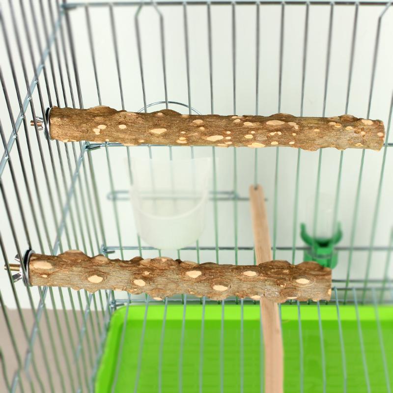 Papageienpfeffer Holzstation Stange Krallenkratzstab Aststation Ast Papageienstation Gestell Holz Vogelspielzeug Zubehör Papageienstation Ast