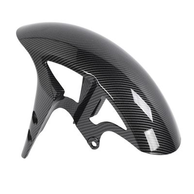 Para-lama dianteiro de motocicleta estilo fibra de carbono para roda de motocicleta, capa de proteção para lama para YZF R1