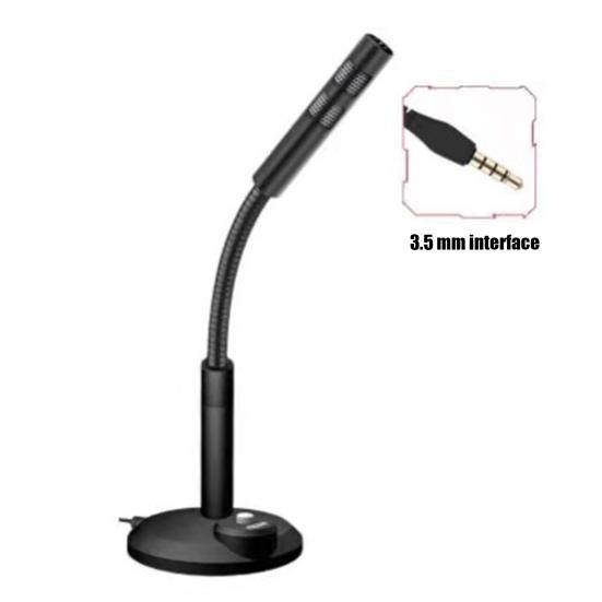 Microphone Anti-interference Loud Sound Wide Application Sturdy Base Stable Clear Call Noise Reduction Computer USB Professional Gaming Mic