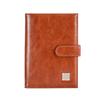 Travel Card Holder with Snap Button PU Leather Multi-Card Slot Passport Wallet Men Women Passport Cover Case Credit Card Holder