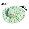 Cute Cat Head Accessory Beach Hat, Summer Cap with Ear Holes, Adjustable Pet Sun Hat for Hiking Small Dogs Cats Outdoor Protection Headwear