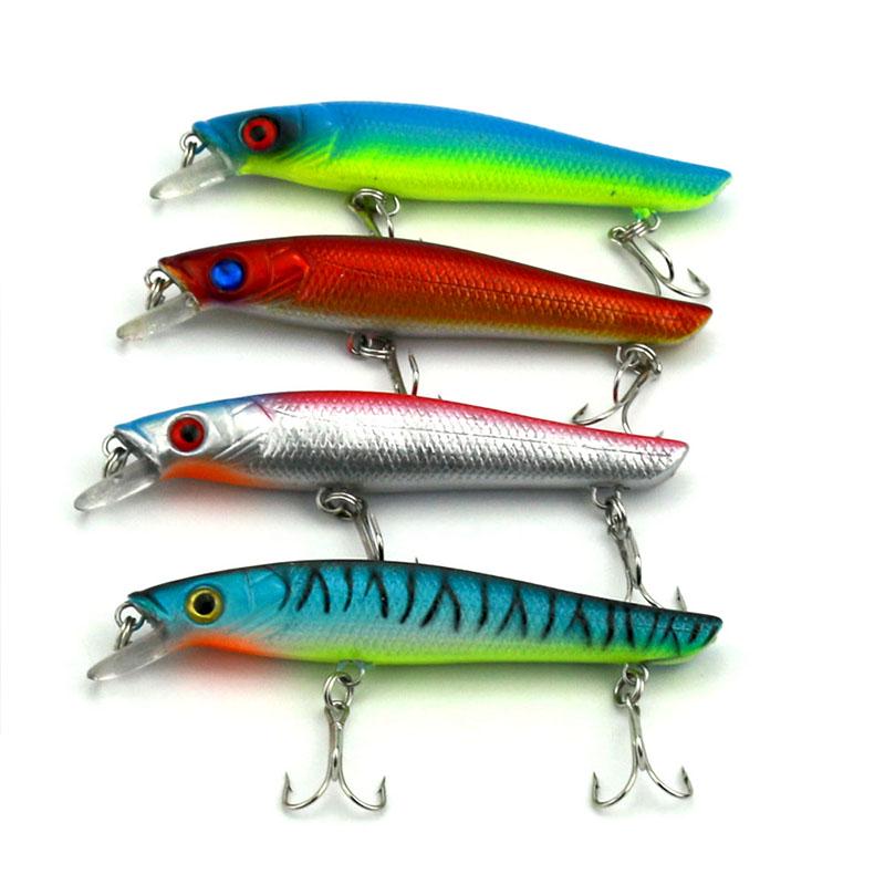 Buy HENGJIA 1pc Minnow Fishing Lure Plastic Material 4Colours Lifelike