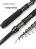 Ultra-compact, Universal High Carbon Fishing Rod for Freshwater & Seawater - Retractable, 28-tone, Long-casting, Ultra-hard.