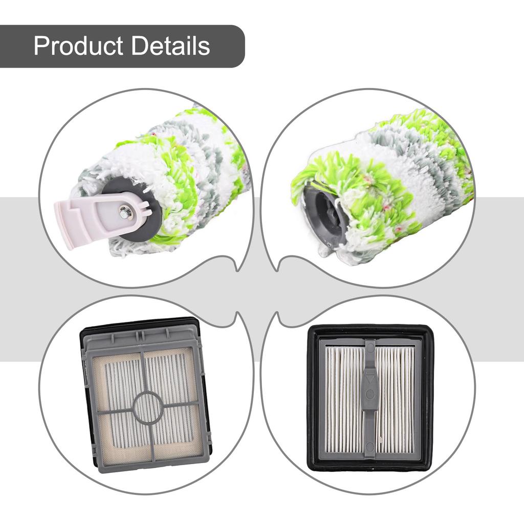 1 Set For Bissell For CrossWave  For X7 Pet Pro 3055 3277 3279 Brush Roller Kit Vacuum Cleaner Accessories Spare To Replace
