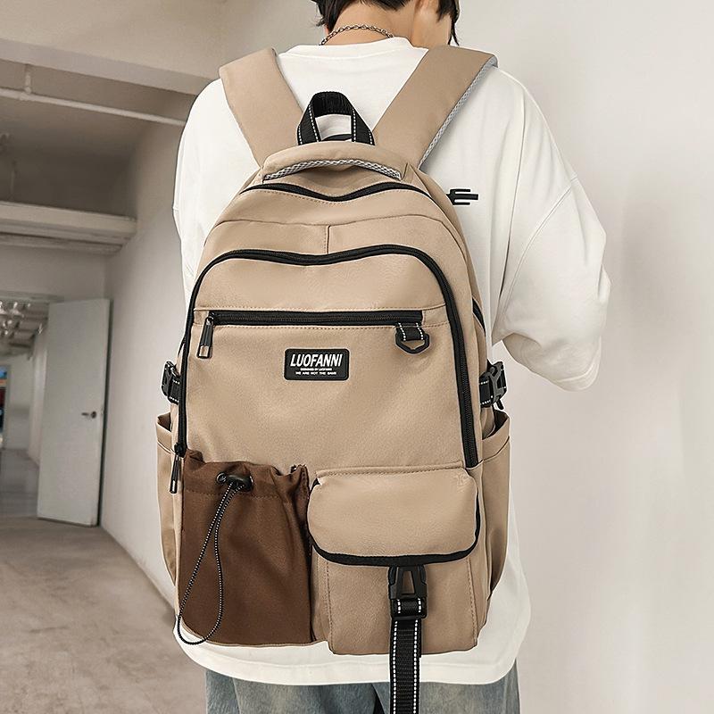 Schoolbag Multi-compartment Backpack Large Capacity Travel Male Student School Bag Ins Niche Tide Brand Light Outdoor Women's Mountaineering Backpack