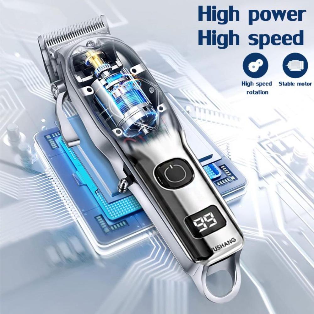 Cichy zestaw do strzyżenia włosów dla niemowląt - Bezpieczny trymer, Cichy dla noworodków, Zaokrąglone ostrza, Akumulatorowy, Bezbolesne i bezstresowe strzyżenie w domu dla dzieci