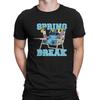 Spring Break Hip Hop TShirt Disney Lilo & Stitch Film Casual T Shirt Summer Stuff For Adult