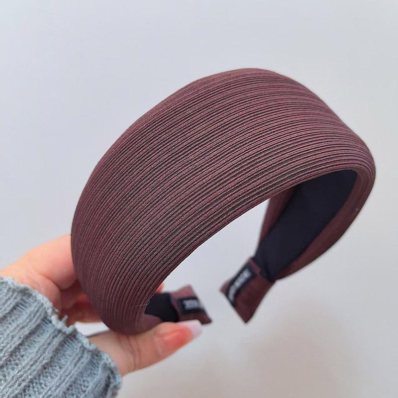 Dickes High-End-Stirnband mit breiter Krempe für Damen - 2025 Herbst/Winter Rutschfestes Haaraccessoire