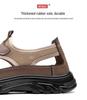 Herren Atmungsaktive Zehensandalen: Leichte, rutschfeste Mesh-Outdoor-Freizeitschuhe für Frühling & Herbst