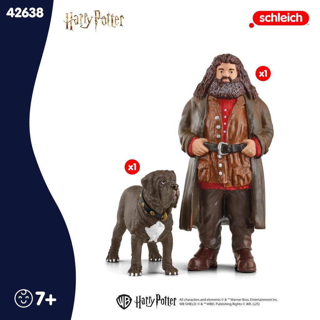 Schleich Harry Potter Series Hagrid and Fang 42638