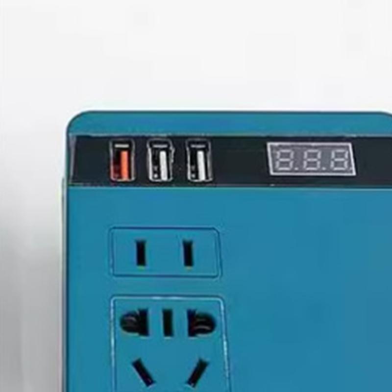 Effizienter 18V 21V zu AC220V Batterie-Wechselrichter mit Überlastschutz und Spannungsanzeige Kraftwerk Generator